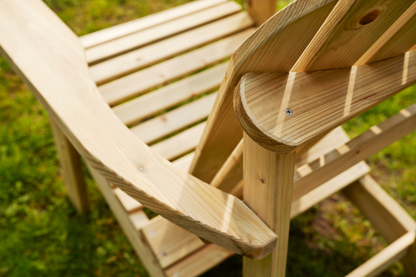 Single Adirondack chair