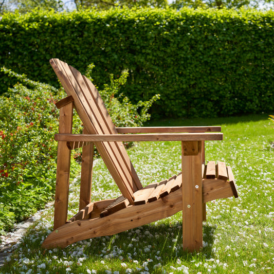 Single Adirondack chair